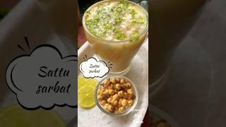 "Healthy Breakfast Combo | Sattu Sarbat & Nutritious Morning Meal" Desi Super drink #recipe #shorts