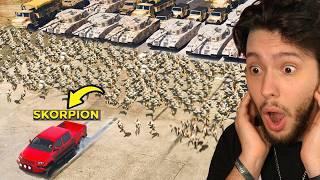 1000 MILITARES vs 1 YOUTUBER!! (Desafio GTA 5 RP)