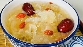 Timeless treasures - Snow fungus anti-aging tong sui recipe passed down