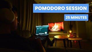 Code with me in a pomodoro 25 5 session with LoFi music (2024)