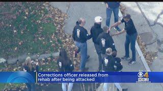 Matthew Tidman, corrections officer beaten on the job, released from hospital