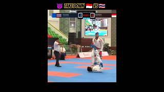 Indonesia vs Thailand | Kumite Team | Karate Asean University Games 2024 #karate #martialarts #games