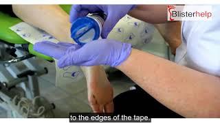 Double Layer Heel Taping to prevent Blisters