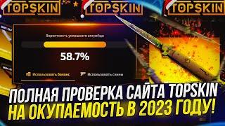 ПОЛНАЯ ПРОВЕРКА САЙТА TOPSKIN | ТОПСКИН НА ОКУПАЕМОСТЬ В 2023 ГОДУ!