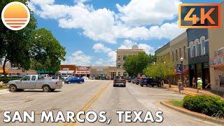 San Marcos, Texas!  Drive with me through a Texas town!