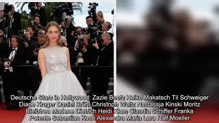   Diese deutschen Stars sind in Hollywood bekannt. Ob als Schauspieler, Moderatorin, oder als Model