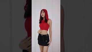 New crochet top | Paint the town red #shorts | Chenda DIY