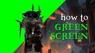 How to Green Screen in Guild Wars 2 — Chroma Key ReShade Tutorial