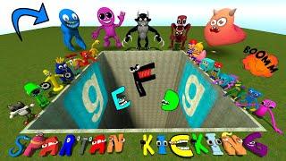  SPARTAN KICKING ALPHABET LORE 3D SANIC CLONES MEMES NEW ROBLOX RAINBOW FRIENDS in Gmod !