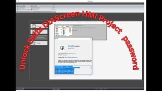 Unlock DIAscreen HMI Project Password for Delta PLC