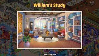 New Room - William's Study & Time Capsule - Playrix Homescapes