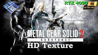 Metal Gear Solid 2: Substance ~ HD Textures 4K True 60FPS| PCSX2 1.7.4 | PS2 PC RTX 4090