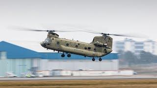 MASSIVE HELICOPTER! CH-47 CHINOOK | RAW SOUND 