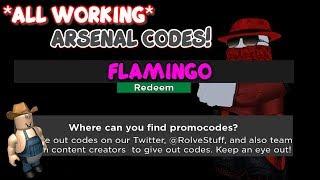 *ALL WORKING* ARSENAL CODES [MAY 2020] | ROBLOX Arsenal