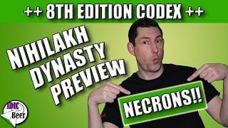 Nihilakh Dynasty Preview - Necron Doomsday Ark / Necron Lychguard