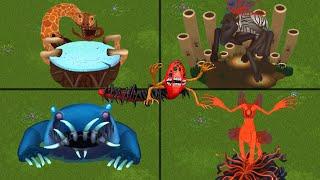 My Singing Monsters as HYBRIDS Vs Zoochosis: MSM Tranformation | My Singing Monsters