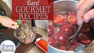 2 Easy Gourmet French Recipes! Terrine de Campagne & Peach Melba