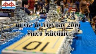 Bricks By The Bay 2016 Video Schedule