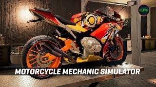 MOTORCYCLE MECHANIC SIMULATOR 2021 - ПЕРВЫЙ ВЗГЛЯД