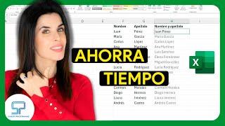 Cómo COMPLETAR AUTOMÁTICAMENTE en Excel 