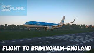 X plane Boeing 737 | Flight To Brimingham(England)