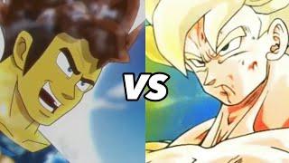 Ninjago Jay Vs Dragon Ball Goku (KAMEHAMEHA BATTLE!)