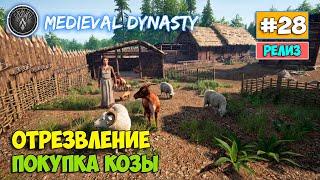 Medieval Dynasty #28 - Отрезвление Кестрел - Охота и выживание