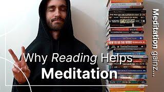 Reading Makes us Better at Meditation  - Here's How It Works + 5 Powerful Books!