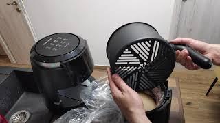 Delimano Air Fryer DELUXE NOIR : unboxing