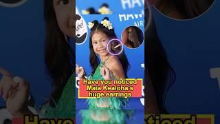 Have you noticed Maia Kealoha's huge earrings? #usa #foryou