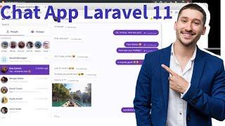 Laravel 11 Chat System | Live Chat in Laravel with Pusher | Laravel Chatify