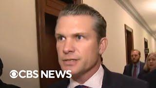 Pete Hegseth speaks for first time since New Yorker report on alleged misconduct