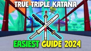 Fastest & EASIEST Guide to GET TTK - True Triple Katana in Blox Fruits!!!