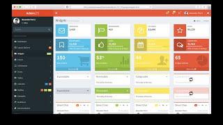 Admin LTE 3 Free HTML CSS Bootstrap Dashboard Web Template