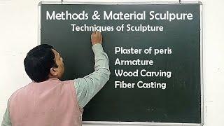 Techniques of Sculpture | Armature, Wood carving, Fiber casting | Ganesh Kushwah |  Art Instinct