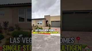 Single Story Las Vegas New Construction Homes For Sale w/ Optional MultiGen Suite