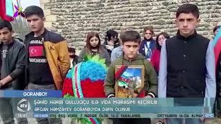 Azərbaycan Ordusunun hərbi qulluqçusu əsgər Əfqan Həmzəyev dəfn olunub