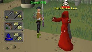 This is one of the strongest level 58's in Runescape