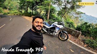 In-Depth Ride Review of 2024 Honda Transalp 750 - Refined Two-Cylinder Engine in Adventure Touring?