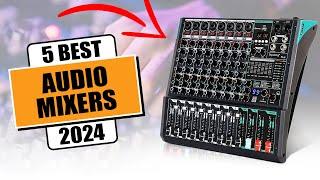 5 Best Audio Mixers of 2024 || Best Sound Mixer Board Review