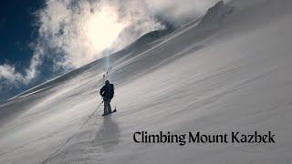 Climbing Mount Kazbek (3rd-Highest Peak in Georgia and 7th in the Caucasus Mountains) Independently