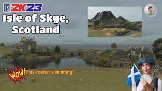 PGA Tour 2K23 - Isle of Skye Scotland - Course Review & Playthrough