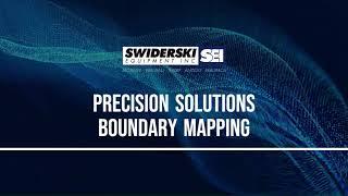 Boundary mapping now available at Swiderski Equipment!