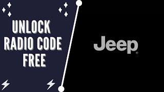 How To Find Your Jeep Radio Code - Radio Code Jeep Wrangler Dodge Chrysler FREE