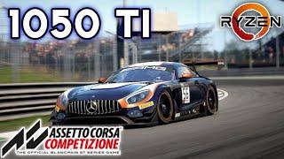 Assetto Corsa Competizione On GTX 1050 Ti + Ryzen 3 1200 Epic,Medium,Low FSR Quality 1080p Benchmark