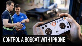 Control a Bobcat with iPHONE | MAX Control | Out of Office Ep.2