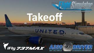 iFly 737 MAX Tutorial 7: Takeoff | Real 737 Pilot