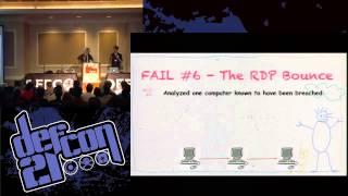 Defcon 21 - Forensic Fails - Shift + Delete Won't Help You Here