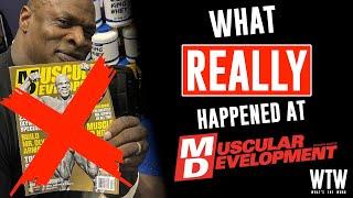 Ron Harris REVEALS what Happened at Muscular Development & BEEF with RxMuscle? (WTW)