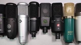 Audio-Technica AT2020 vs. AKG P120, Lewitt LCT240, Neumann TLM49 and More